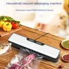 Autres outils de cuisine Scelleur sous vide 70Kpa 125W Machine d'emballage Sacs en plastique Dégazeur Emballage alimentaire Scellage 231113