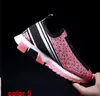 2024 Mükemmel Marka Erkekler Kaset Sorrento Spor Ayakkabı Ayakkabı Rhinestones Kristaller İnsan Kayma Çorap Sporları Örgü Siyah Beyaz Kırmızı Glitter Güzel Yürüyüş Kutu EU35-46