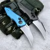 Açık Kamp Karanlık Araç 19 "7350 Alüminyum Otomatik Katlanır 10 EDC Launch CPM-154 Taş Gizli Hawkbill Blade Bıçağı Gri Anodize Ker Exqa