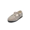 Sneakers herfst kinderen prinses schoenen kinderen t bar schoenen baby meisjes mode shos peuter ballet flats zoete jurk schoenen Mary Jane 230413