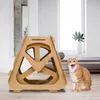 Kattleksaker som kör hjul inomhus löpband möbler roterande leksaksövning