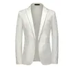 Erkekler Suits Blazers Erkek Blazers Moda İnce Uygun Takım Emlak Akıllı Erkekler Düğün Partisi Tek Düğme Elbise Blazers Dış Giyim Adam 231114