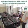 LifePo4 48V 300AH 200AH 100AH Солнечная батарея 51,2 В 15 кВт лития батарея 16S 200A BMS RS485 BAN BUS для автобуса для инвертора EU EU