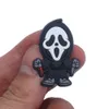 Annan Single Sale 1st Halloween Horror Movie Series Shoe Charms PVC Accessories Diy Decoration For Croc Jibz Kids X Mas Gifts Drop D OTrel