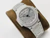 Patekphilippe Cal.324 PP Montre 35,2 мм de gr-7118 Luxe Diamond Watch Watch Автоматические механические часы складывания пряжки женская часы