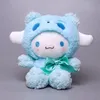 Kuromi Sanrios Anime Periferica Peluche Cuscino di tiro Bambola Riempimento Giocattolo Decorazione auto Decorazione domestica Ciondolo borsa Giocattoli per bambini Morbido e di alta qualità Popolare