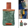 Skolväskor Portable Foraging Pouch Folding Midjeväska Lagring Happd Pack för utomhus