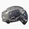 Лыжные шлемы Венди Тактический шлем Перфорированная версия из углеродного волокна Версия 4 с подкладкой Подвесной взрывозащищенный аварийно-спасательный лыжный шлем 231114