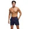 Swim Wear 2023 Men Short Shorts Macho Swimming Turnks Toits de banho Man Praia seca rápida com zíper bolsos de verão Roupas masculinas 230413