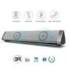 Freeshipping Bluetooth Sound Bar Wireless Stereo -högtalare med fjärrkontroll Subwoofers Soundbar för TV/Telefoner/hemmabio NRNBT