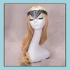 Altri articoli per feste di Natale Wonder Woman Fascia per capelli Tiara Corona Copricapo Cosplay Copricapo Costume comico Puntelli Prop Oro Si Dhak6