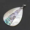 Pendant Necklaces 2023 Natural Mother Of Pearl Shell Charms Drop Shape Abalone Shells DIY Accessories For Jewelry Making Necklace