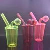 2pcs mini-tasse de bang de bang de bang bouillons bubbler fumant les bongs de gamic