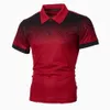 Polos pour hommes été T-shirts décontractés hommes polos à manches courtes respirant affaires mode T-Shirt mâle Golf pull vêtements