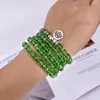 Bracelet lumineux à brins pour femmes, valise Mala, Lotus bouddha, bijoux de Yoga, accessoires féminins, goutte, 108