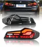 Car Modified Taillights For 5 series G30/G38 20 17-2022 LED Lights Dragon Scale Style Turn Signal Running Lights