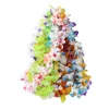 Dekorativa blommor 36st/pack Hawaii Lei Luau Party Supplies Garland Necklace Colorful Fancy Dress Beach Fun Decoration