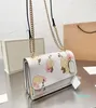 2023 new fashion Borsa a tracolla Flap Organ Box New Chain Crossbody Bag Square Shoulder Pattern Catena Clutch Strap Fashion Single Messengers Borse 230413