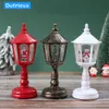 Dekoracje świąteczne świąteczne dekoracje kryształowy glow lampka stołowa z muzyką dryfującą śnieżną latarnię świąteczną świąteczną tabelę 231113