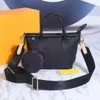 Luxury M44840 Three Piece Women's Leather Shoulder Bag Multi Pochette Accessories Chain Messenger Bag Wallet Women's Handbag Shoulder Bag Classic Popular Style