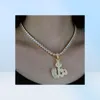 Dout CZ Allah pendentif collier 5A zircon cubique hip hop glace femmes 4794518