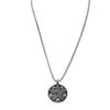 Chains Plain Men's Titanium Steel Necklace Star Shaped Pendant Neck Decoration Chain W