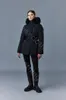 디자이너 Mackages Jeni Puffer Jacket Women Down Jackets veste Homme 겨울 코트 외부웨어 모피 후드 Fourrure Manteau Down Jacket Coat Diva Doudoune Parka