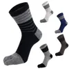 Sportsocken Five Finger For Man Gekämmte Baumwolle Bunt Atmungsaktiv Schweiß Deodorant Antibakteriell Mode Sport Mit Zehen 230413