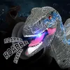 電気/RC動物キッズRC恐竜ラプター2.4gリモートコントロールVelociraptor Toy Electric Walking Dragon Toys for Children RC Animal Christmas Gifts Q231114