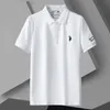 Männer Polos Sommer Luxus Business Polo Shirts 2023 Revers Casual Mode Kurzarm Marke Bestickt Baggy Kleidung 230414