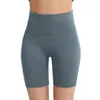 Active Shorts Damen High Waist Pocket Sport Leggings Sommer Stretch Fitness Gym Yoga Plus Size Seamless Quick Dry Running Short Pants