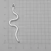 Charms 8 stuks 15x55mm Tibetaanse Legering Gothic Snake Dieren Hangers Voor DIY Oorbel Sieraden Maken Accessoires Handgemaakte ambachten