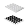 JABITY PIERŚCIENIA PIERŚCIENIA DISL TRAY ORGANIZER ACRYLIC BASE ADLICE SLITY 226.2CM