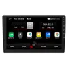 Livraison gratuite Android 90 Stéréo de voiture Double DIN Navigation GPS Bluetooth WiFi Radio FM Écran IPS de 10 pouces dans le récepteur de l'unité principale du tableau de bord Kmgih