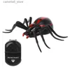 Elektrische/RC Dieren Afstandsbediening Realistische Fake Spider RC Prank Insect Eng Truc Speelgoed Q231114