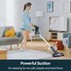 M5 Aspirateur sans fil, 6 en 1 contre l'aspirateur en bâton léger avec moteur de 15 kpa 200W pour les poils du tapis de sol dur à la maison, jusqu'à 35 minutes d'exécution