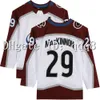 SJ 2022 Gabriel Landeskog Avalanche Hockey Jerseys Nathan Kinnon Mikko Rantanen Cale Makar Alex Newhook Joe Sakic Reverse Retro