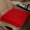 Oreiller Style nordique couleur unie épaissir chaise en peluche hiver chaud coussin de siège de voiture haute qualité ménage anti-dérapant tapis de salle à manger