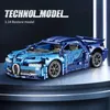 Blokken 1 14 Bugat Chiron Technische Auto Constructor RC Speelgoed voor Jongens Supercar Bricks Modelbouw Kerst Verjaardagscadeaus Kinderen 231114