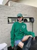 Amis unisex designer am i paris tröja mode amiparis hoodie jumper casual a-line liten hjärta kärlek coeur svett vinter high street hoody rund hals xbj1