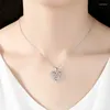 Pendant Necklaces Crystal Wedding Jewelry Heart Necklace For Women Love Statement Valentine 's Day