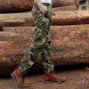 Męskie spodnie 2023 Wojskowe taktyczne kamuflaż mężczyzn Mężczyźni mycia dżungli kombinezon męski ładunek dla rozmiaru 28-40