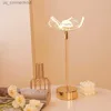 Lâmpadas de mesa lâmpada de mesa retro ouro borboleta led lâmpada de mesa arte decoração led luz de mesa sala estar cabeceira led luzes da noite r231114