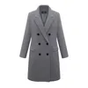Kadın Yün Karışımları Kış Coats Kadın Ceketleri İnce Uzun Kollu Temel Kış Ceketleri Kadın Paltolar Sıcak Pamuk Dış Giyim Kadın Ceketleri 231113