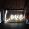 Love Led Neon Sign Home Decor Новый год стена свадебная спальня 3d ночной свет