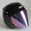 Caschi da ciclismo RAM3 Mezzo casco da moto da uomo e da donna locomotiva da corsa estiva leggera Capacete 231113