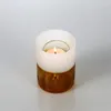 Butelki 8pc/pakiet Puchar Projekt Szklany świecznik Wedding Prop Home Dekoracja Rodzina Spotkania Candlelit Dinner