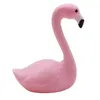 Fournitures de fête rose assis cygne belles décorations de gâteau carré rond Topper pour anniversaire bébé douche décoration cadeau