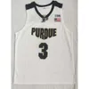 GH 3 Carsen Edwards Purdue Boilermakers Jersey White Green 100% Ing NCAA College Basketball Jerseys