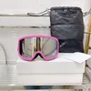 Ski Goggles marki Kobiety profesjonalne okulary projektanci mężczyźni luksusowe duże okulary okulary styl anty mgły pełna ramka specjalna desig7iy9#